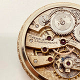 1940er Jahre Telefame Swiss Made Tasche Uhr Für Teile & Reparaturen - nicht funktionieren