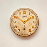 Pobeda Made in USSR Movement Watch for Parts & Repair - NOT WORKING