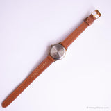 Tono d'oro vintage Timex Orologio indiglo | Data di composizione rotonda Guarda per lei
