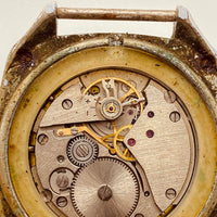Rechteckige vostok russische mechanische Uhr Für Teile & Reparaturen - nicht funktionieren