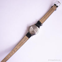 كلاسيكي Timex Watch Office Indiglo | مراقبة تاريخ النغمة الفضية للنساء