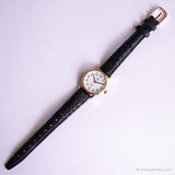 Tono de oro vintage Timex Indiglo reloj | Cuarzo de marcado redondo de damas reloj