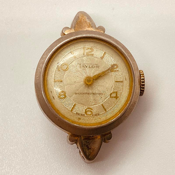 Art Deco Taylor Swiss Made Watch for Parts Repair NOT WORKING