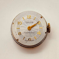 Art deco Taylor Swiss ha fatto orologio per parti e riparazioni - Non funzionante