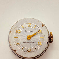 Art Deco Taylor Swiss Made Watch for Parts & Repair - NOT WORKING