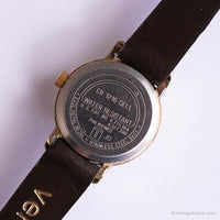Vintage Acqua Indiglo by Timex Watch | Elegant Fashion Watch for Her