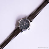 Cadran gris vintage Timex Indiglo montre | Date d'argent en argent montre pour elle