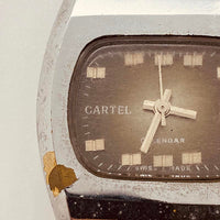 Cartel Calendar Swiss Made Watch for Parts & Repair - NOT WORKING