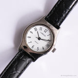 Carrozza vintage di Timex Guarda | Osservazione dell'ufficio tono d'argento per le donne