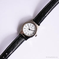Vintage Carriage by Timex Watch | Silver-tone Office Watch for Women