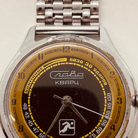 Slava Era soviética de cuarzo deportivo reloj Para piezas y reparación, no funciona