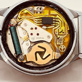 Slava Era soviética de cuarzo deportivo reloj Para piezas y reparación, no funciona