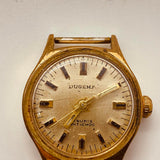 Dugena 17 Rubis German 2003 Movt Watch لقطع الغيار والإصلاح - لا تعمل