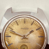 1960s Ruhla German Mechanical Watch for Parts & Repair - NOT WORKING