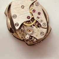 Para Parat 17 Rubis Gold-Plated Watch for Parts & Repair - NOT WORKING