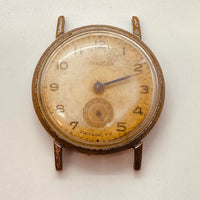 1960s Soviet Era 15 Jewels Watch for Parts & Repair - NOT WORKING