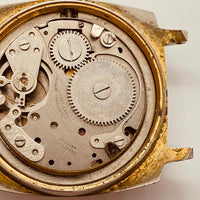 Interpol 23 suizo hecho reloj Para piezas y reparación, no funciona