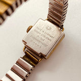 1950s Glashütte 17 Rubis German Gold-Plated Watch for Parts & Repair - NOT WORKING