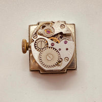 1950s Glashütte 17 Rubis German Gold-Plated Watch for Parts & Repair - NOT WORKING