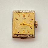 1940s Arctos Elite 17 Rubis German Gold-Plated Watch for Parts & Repair - NOT WORKING