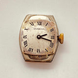 Alrededor de la década de 1950 Dugena 24 alemán reloj Para piezas y reparación, no funciona