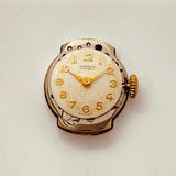 1950 Junghans 15 bijoux allemand montre pour les pièces et la réparation - ne fonctionne pas