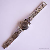 Vintage bicolore Anne Klein Date montre | Acier inoxydable montre pour elle