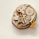 Kleine Art-Deco-Glashütte Deutsch, Goldverpackung Uhr Für Teile & Reparaturen - nicht funktionieren