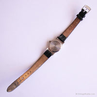 Antiguo Anne Klein II Fecha reloj | Tono plateado reloj para mujeres