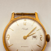 ستينيات القرن العشرين الرجالية الفاخرة Kienzle الساعة الألمانية لقطع الغيار والإصلاح - لا تعمل