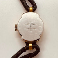 Swano 17 Rubis Gold-plattiert Deutsch Uhr Für Teile & Reparaturen - nicht funktionieren