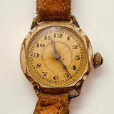 1920S Art Deco Trench Military reloj Para piezas y reparación, no funciona