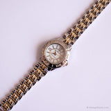 Jahrgang Anne Klein Mutter des Perlenblatts Uhr | Elegante Mode Uhr