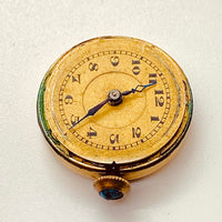 ART DECO degli anni '20 orologio militare per parti e riparazioni - Non funziona