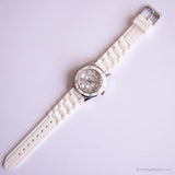 Vintage Elegant Relic Watch for Ladies | White Bezel Wristwatch