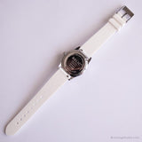 أنيقة خمر Relic مشاهدة للسيدات | White Bezel Wristwatch