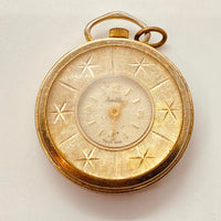 Barkley Gold-Tone Swiss Made Pocket Watch for Parts & Repair - NOT WORKING