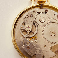 ساعة الجيب الأنيقة من بيرجانا سويسرية الصنع لقطع الغيار والإصلاح - لا تعمل