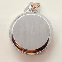 ساعة جيب ويبستر سويسرية الصنع من عرق اللؤلؤ الأسود لقطع الغيار والإصلاح - لا تعمل