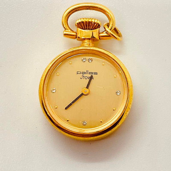 بالاس Stowa ساعة الجيب الألمانية المكونة من 17 جوهرة لقطع الغيار والإصلاح - لا تعمل