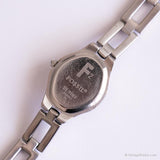 Vintage pequeño Fossil reloj para mujeres | Reloj de pulsera de marca azul dial