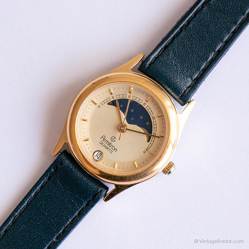 Armitron moon phase watch online