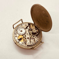 Trench WW1 Swiss record 15 gioielli orologio militare per parti e riparazioni - Non funziona