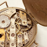 WW1 Graben Schweizer Rekord 15 Juwelen Militär Uhr Für Teile & Reparaturen - nicht funktionieren