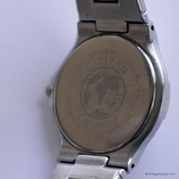 Citizen Eco Drive E110 K16768 Watch | Dual-Tone Steel Analog Citizen Watch
