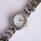 Vestido vintage reloj para mujeres por Guess | Elegante reloj de pulsera de cristales