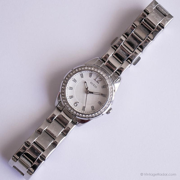 guess ladies dress watch Vintage Guess Gold Plated Watch: 90s Ladies Dress Watch Fits 6.2" Wrist (s18)