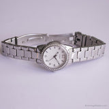 Vintage Dress Watch for Women by Guess | Elegant Crystals Wristwatch