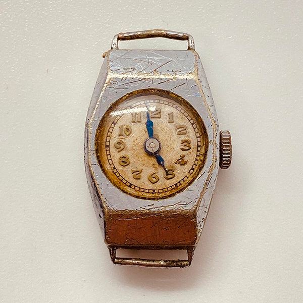 1920er WW1 Graben Militär Uhr Für Teile & Reparaturen - nicht funktionieren