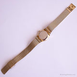 Antiguo Pulsar Dial de las perlas reloj | Vestido de oro reloj para damas